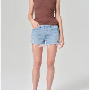 AGOLDE Parker Vintage Cut Off Short in Swampmeet